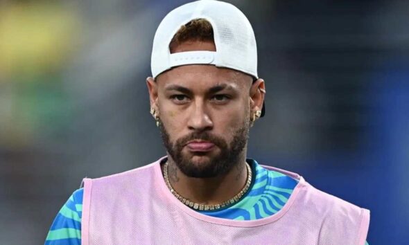 Neymar, attaccante del Santos