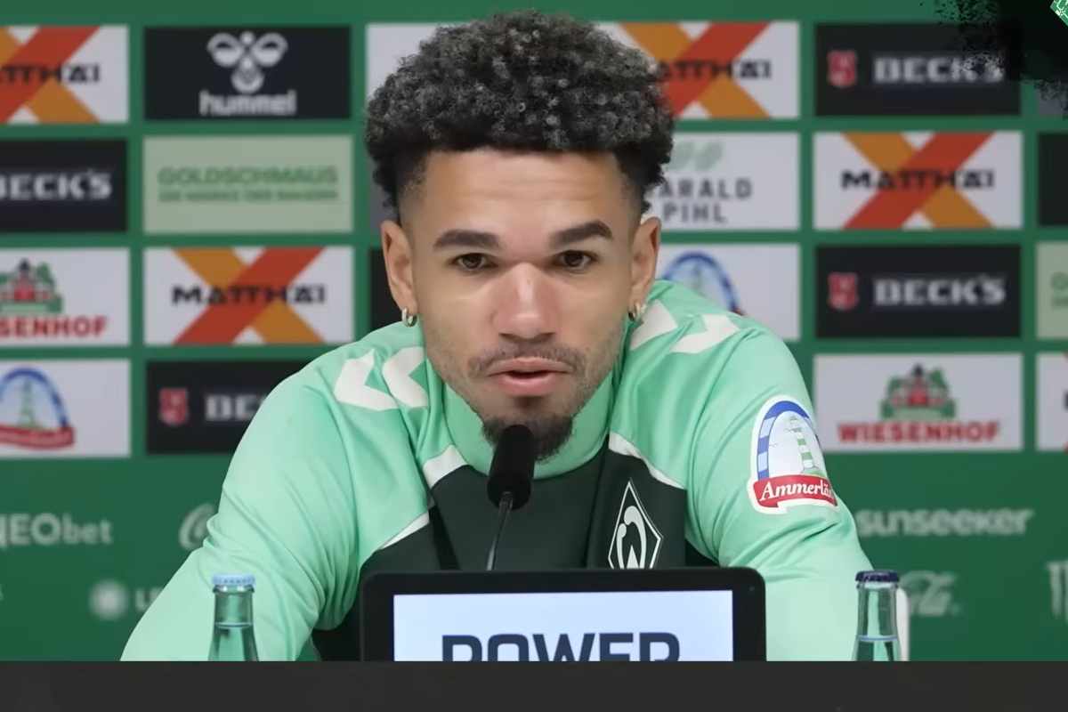Justin Njinmah, attaccante del Werder Brema