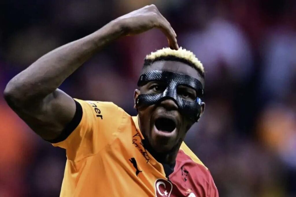 Victor Osimhen, attaccante del Galatasaray