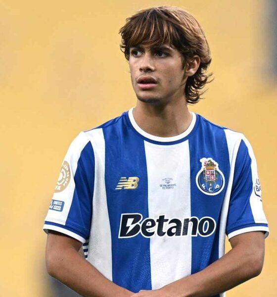 Rodrigo Mora durante Palmeiras Porto