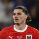 Maarcel Sabitzer con la maglia dell'Austria