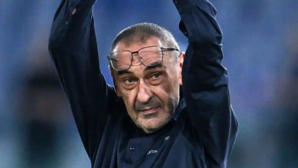 Maurizio Sarri, allenatore dell'Atalanta