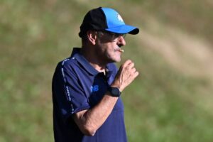 Maurizio Sarri, allenatore dell'Atalanta