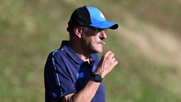 Maurizio Sarri, allenatore dell'Atalanta