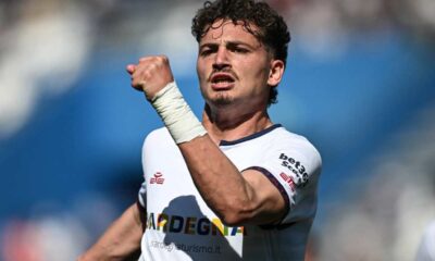 Sebastiano Esposito Sassuolo Cagliari per calcio