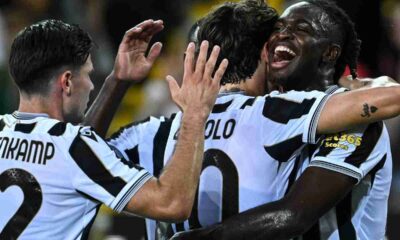 Esultanza Udinese Nottingham Forest