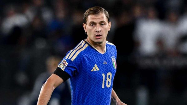 Barella Italia Belgio per calcio