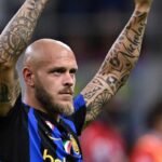 Dimarco Inter Napoli (2) per calcio