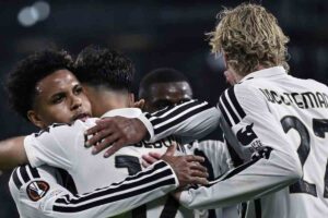 Esultanza Juve NEC