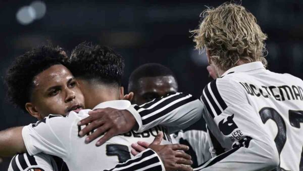 Esultanza Juve NEC