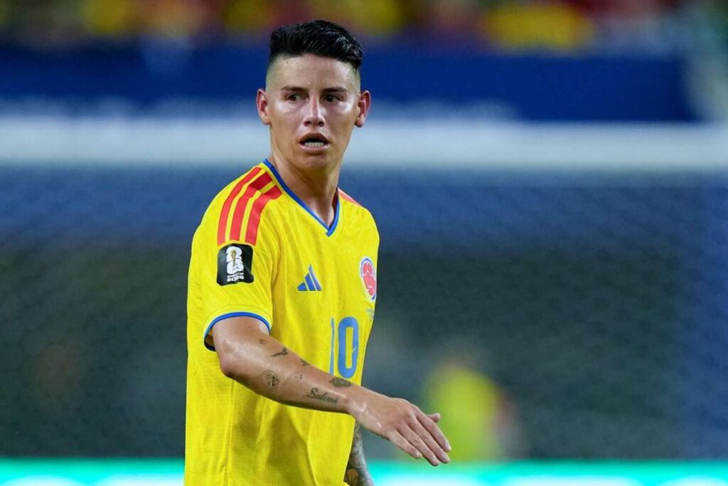 James Rodriguez Colombia Porgoallo