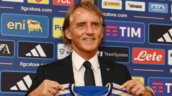 Mancini maglia Italia