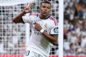 Kylian Mbappé, attaccante del Real Madrid