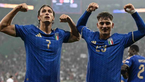 Pio Esposito Sebastiano Esposito esultanza Turchia Italia per calcio