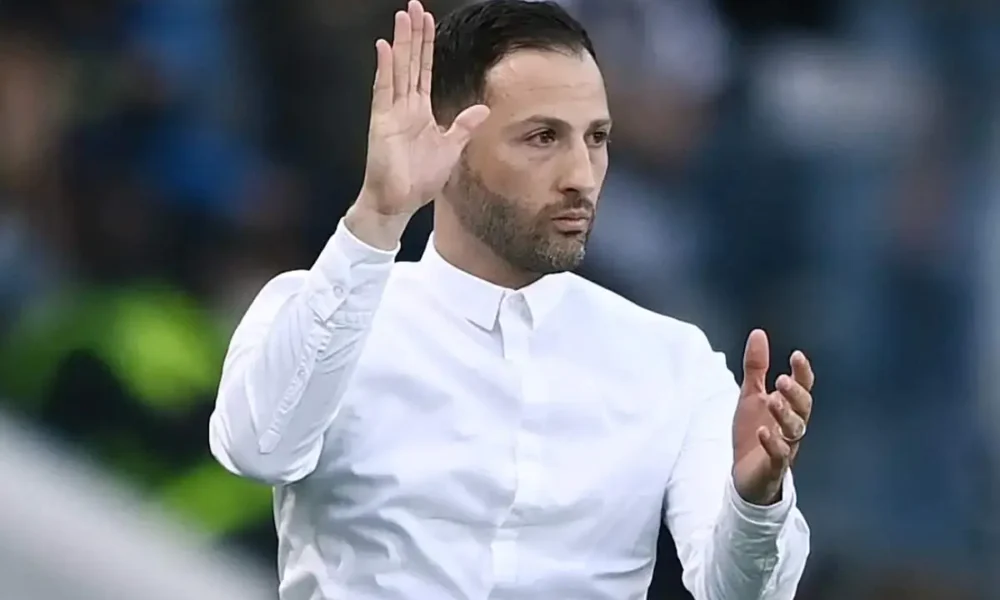 Bologna-Sassuolo 2-2, Tedesco soddisfatto a metà: «Dobbiamo essere contenti del punto guadagnato. Dovbyk e Piccoli insieme? Perché no»