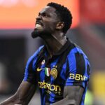Thuram Inter Napoli per calcio