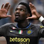 Thuram esultanza Inter Udinese per calcio