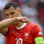 Xhaka Inghilterra Svizzera per calcio