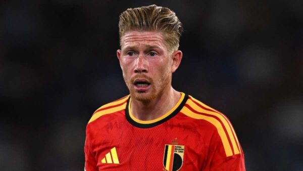 Kevin De Bruyne durante Italia Belgio