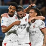 Esultanza Sassuolo Milan per calcio