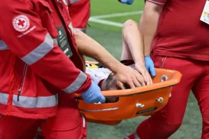 Gabbia infortunio barella per calcio