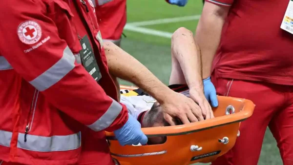 Gabbia infortunio barella per calcio