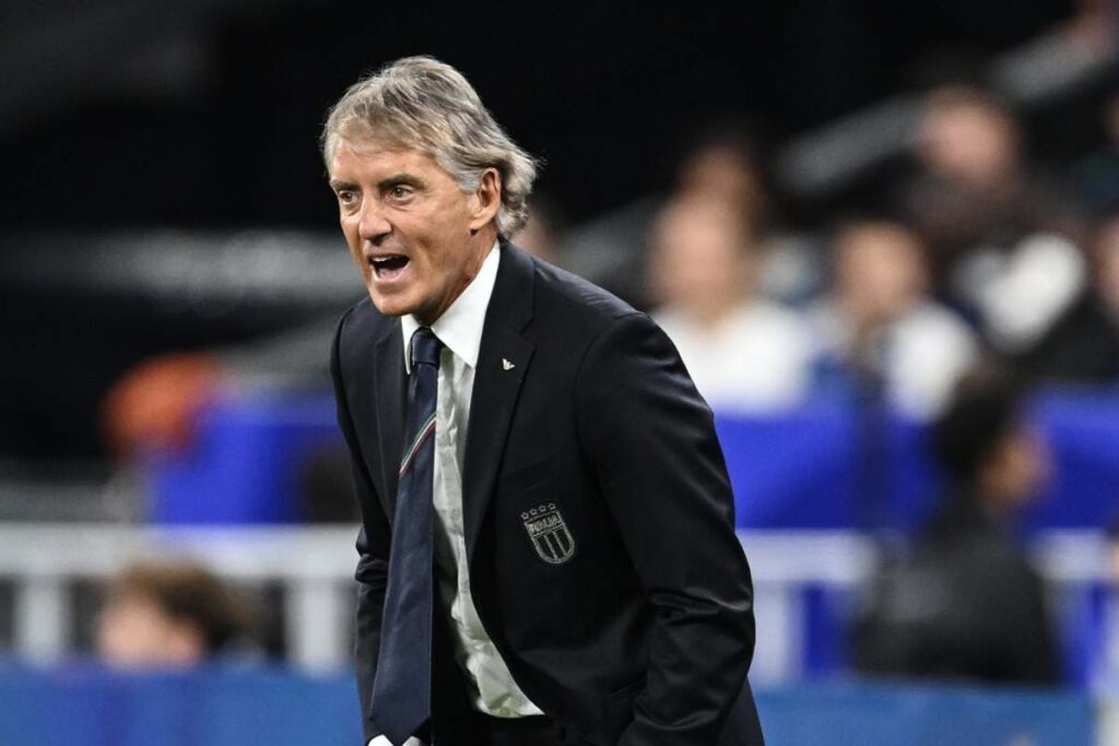 Mancini Francia Italia per calcio