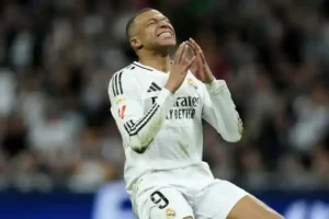 Kylian Mbappe, attaccante del Real Madrid