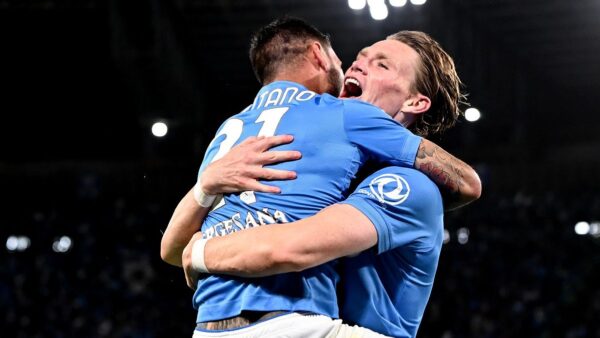 McTominay Politano Napoli Roma
