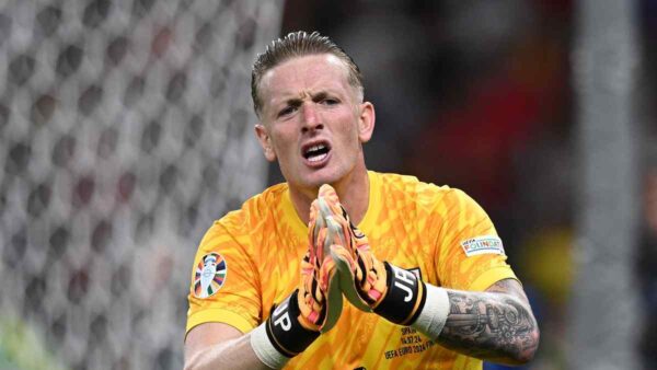 Pickford Spagna Inghilterra per calcio