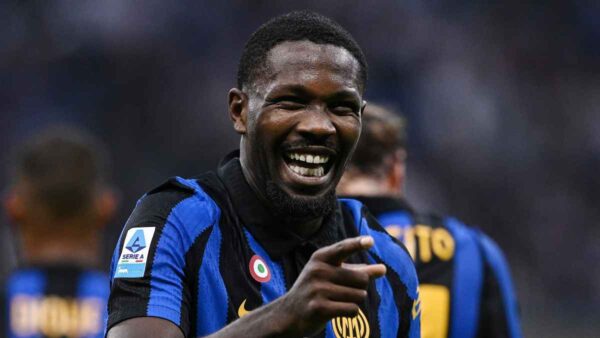 Thuram Inter Parma per calcio