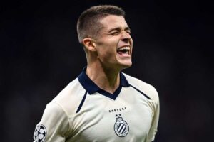 Tresoldi Inter Bruges per calcio
