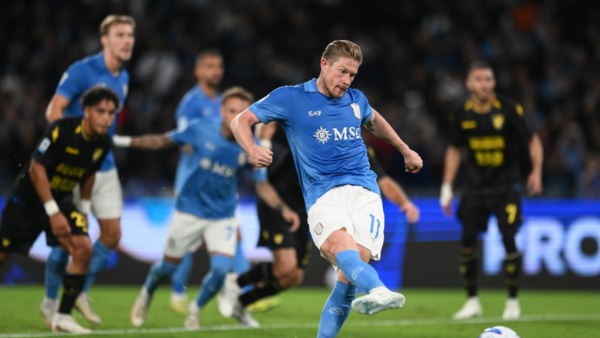 De bruyne hojlund napoli frosinone
