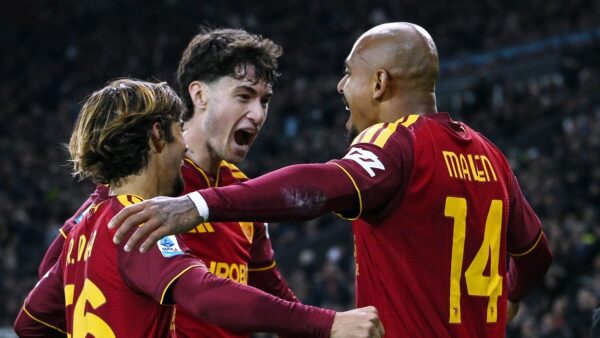 Esultanza Udinese Roma