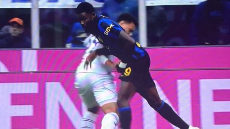 Moviola Inter Fiorentina: bufera sul contatto Viery-Thuram, poi il rigore al 96′ firmato Zielinski! Gli episodi dubbi del match diretto da Mariani