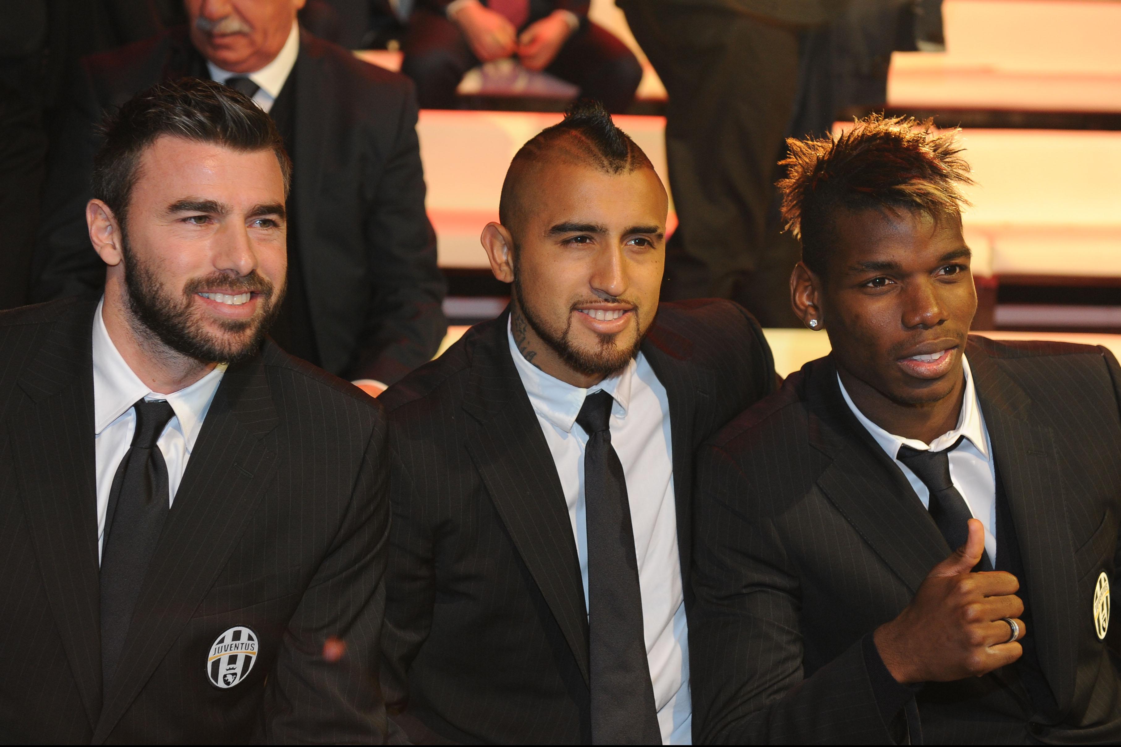 barzagli vidal pogba juventus gala dicembre 2014 ifa