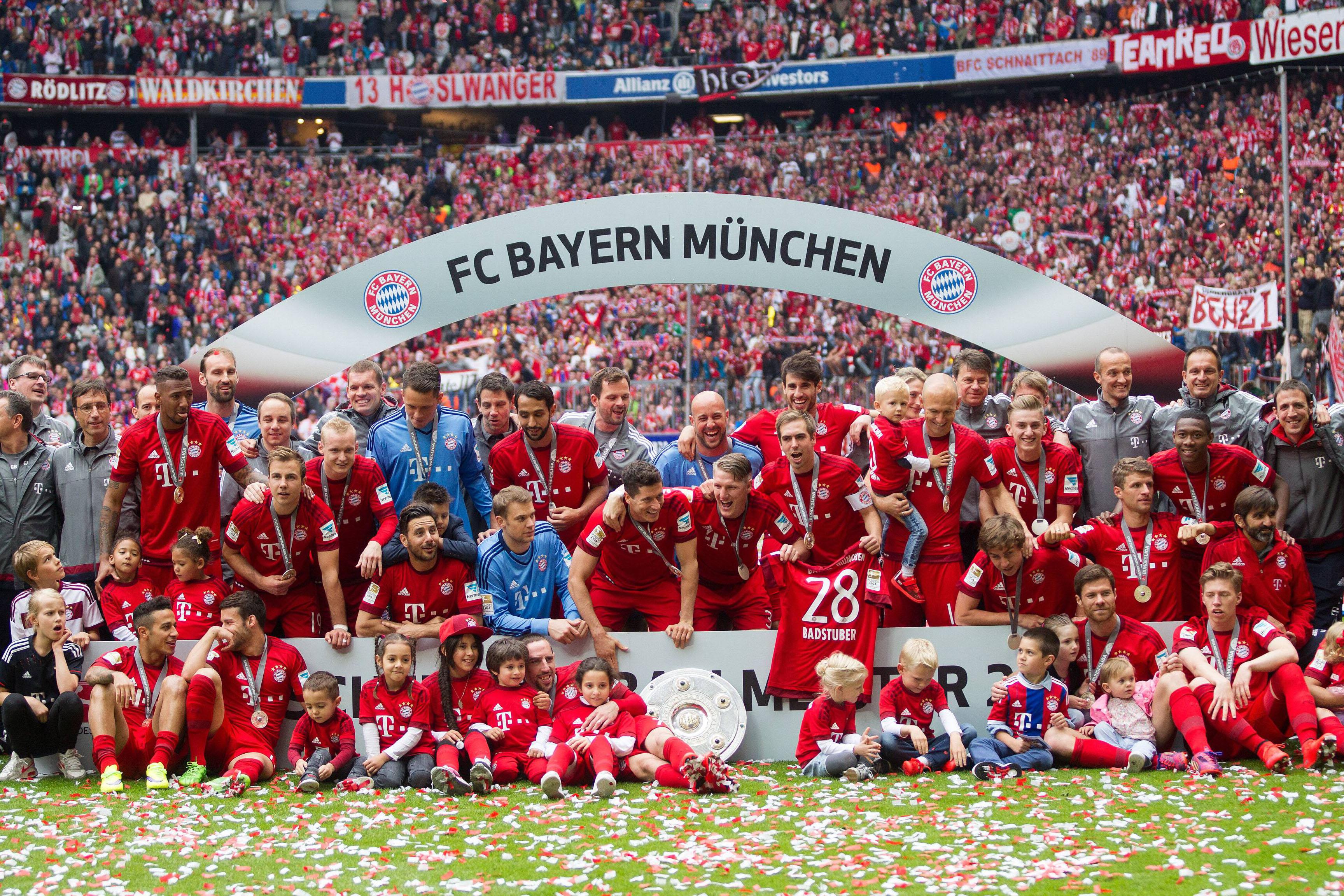 bayern monaco premiazione maggio 2015 ifa