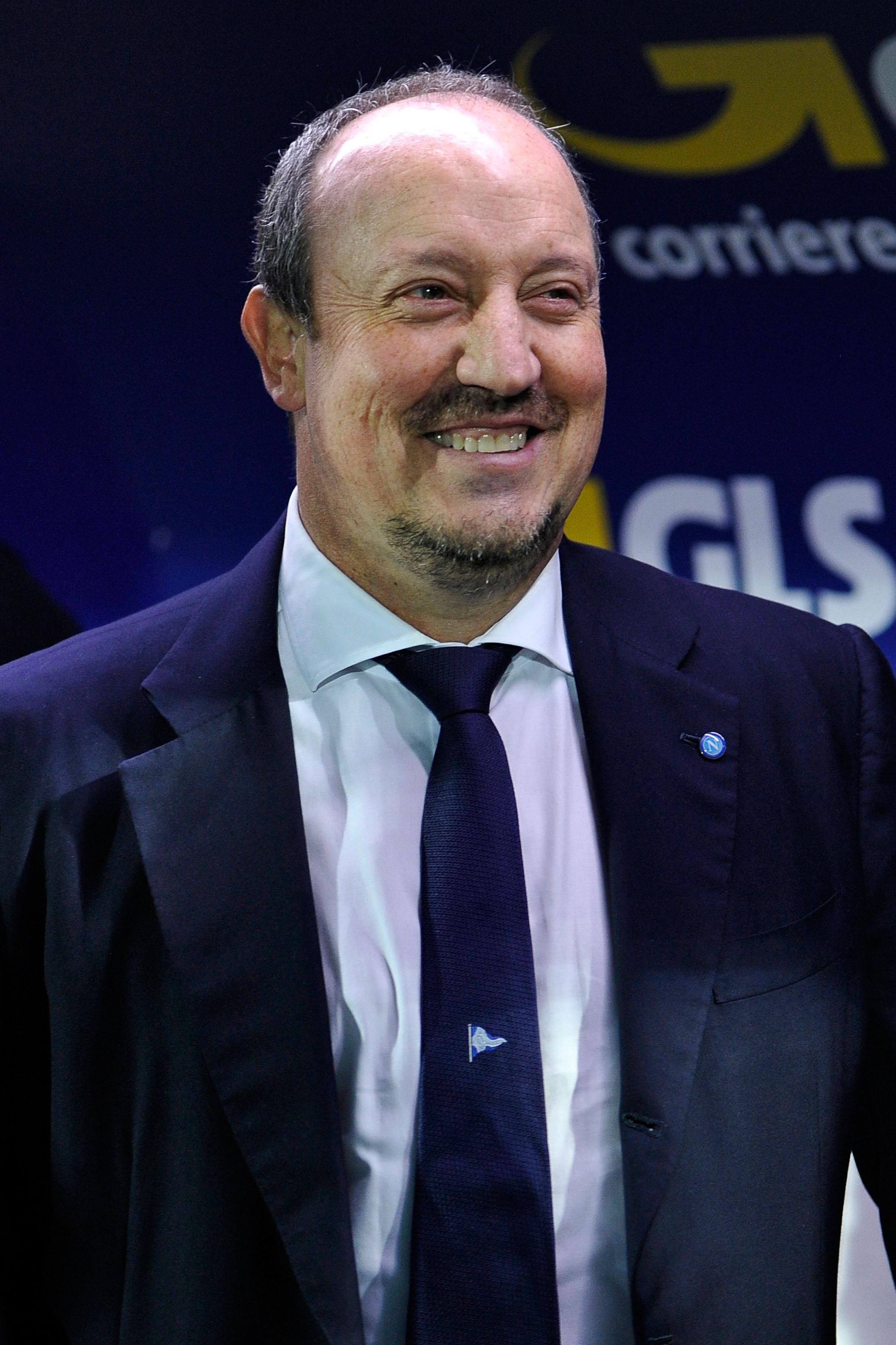benitez sorride napoli gennaio 2015 ifa