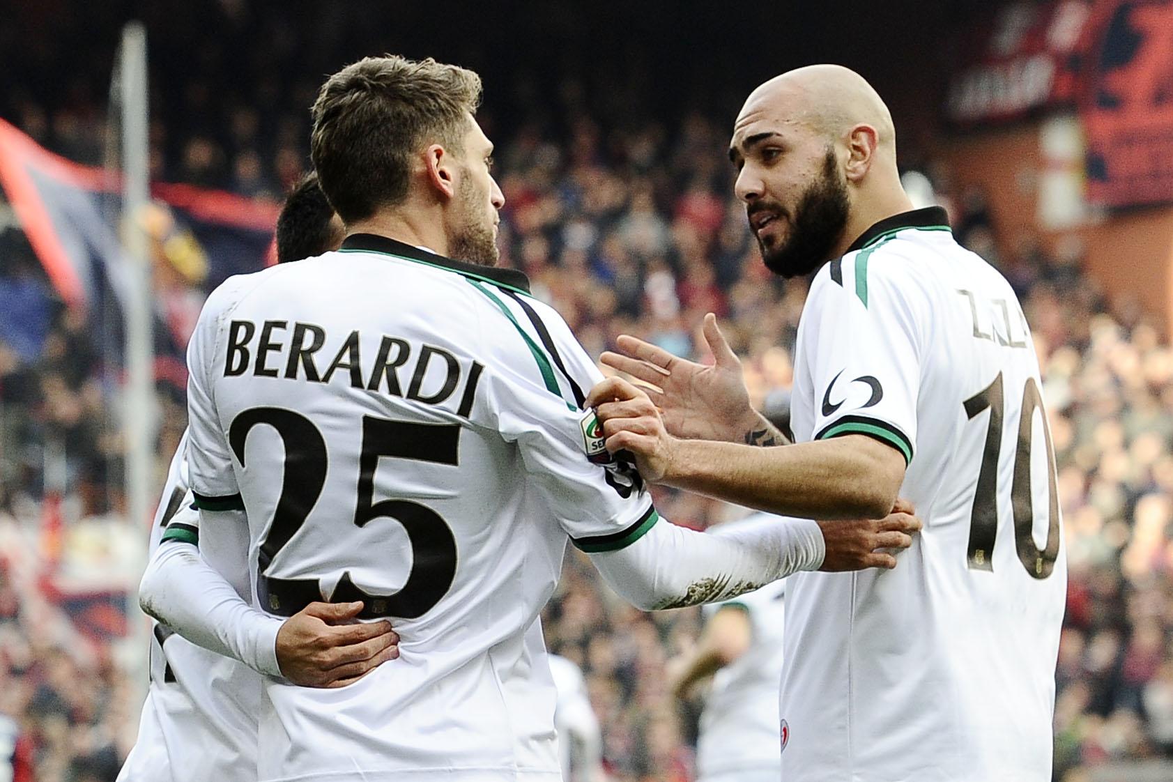 berardi zaza esultano sassuolo away gennaio 2015 ifa