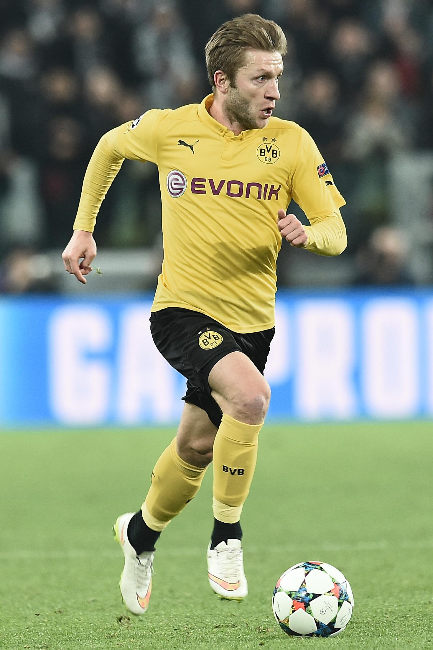 blaszczykowski azione borussia dortmund champions league febbraio 2015 ifa