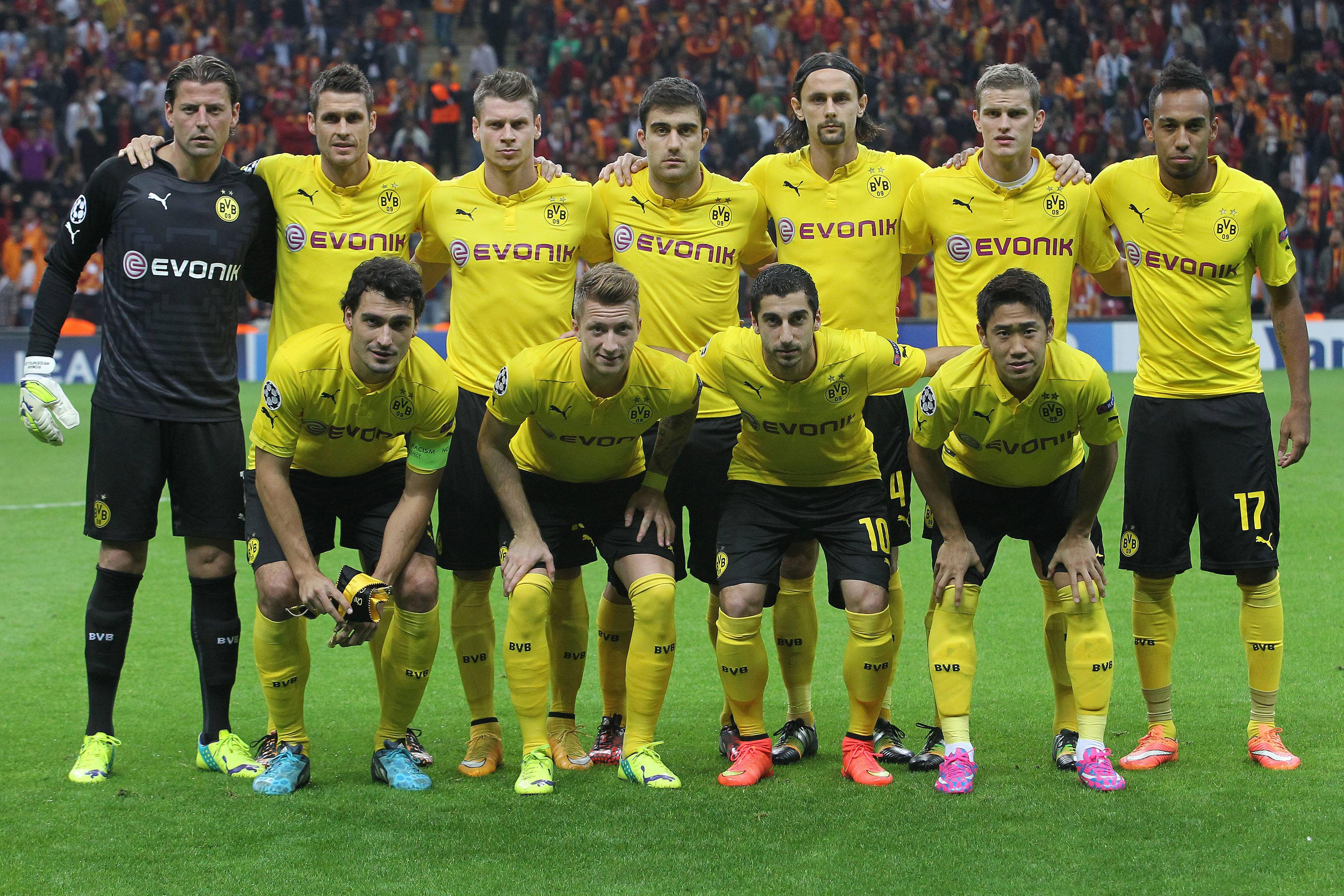 borussia dortmund squadra champions league ottobre 2014 ifa