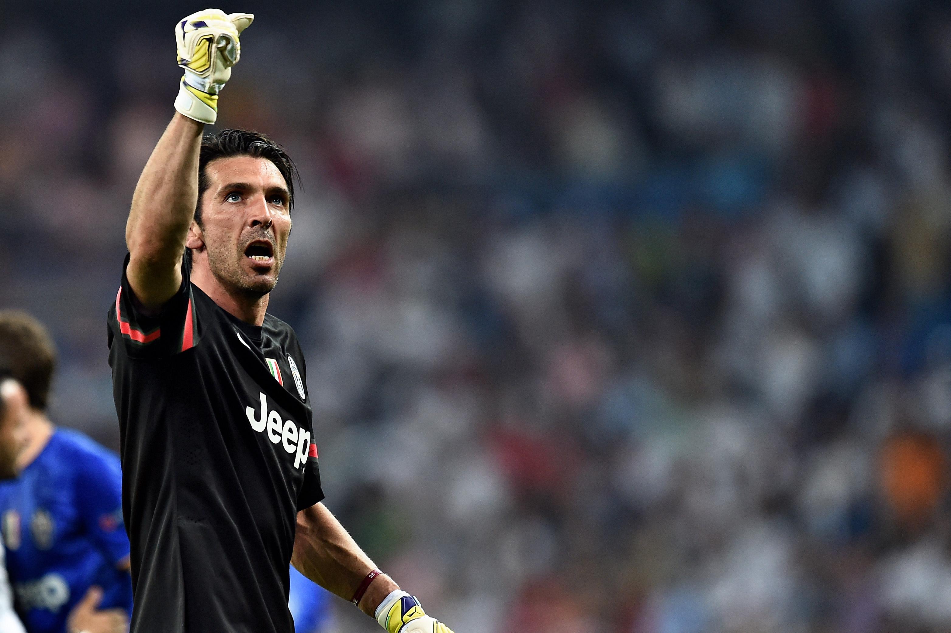buffon esulta juventus champions league maggio 2015 ifa