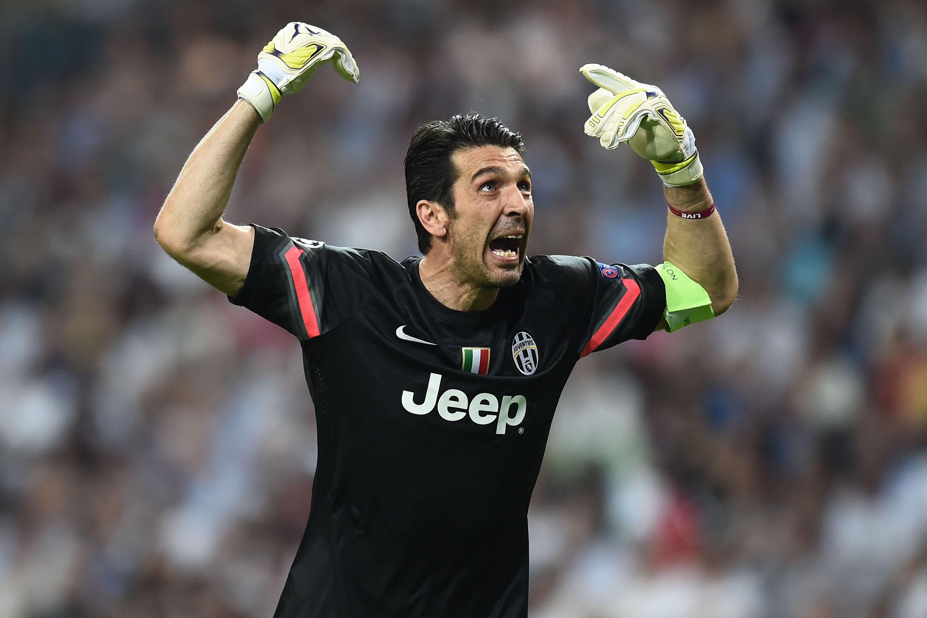 buffon urla juventus champions league maggio 2015 ifa