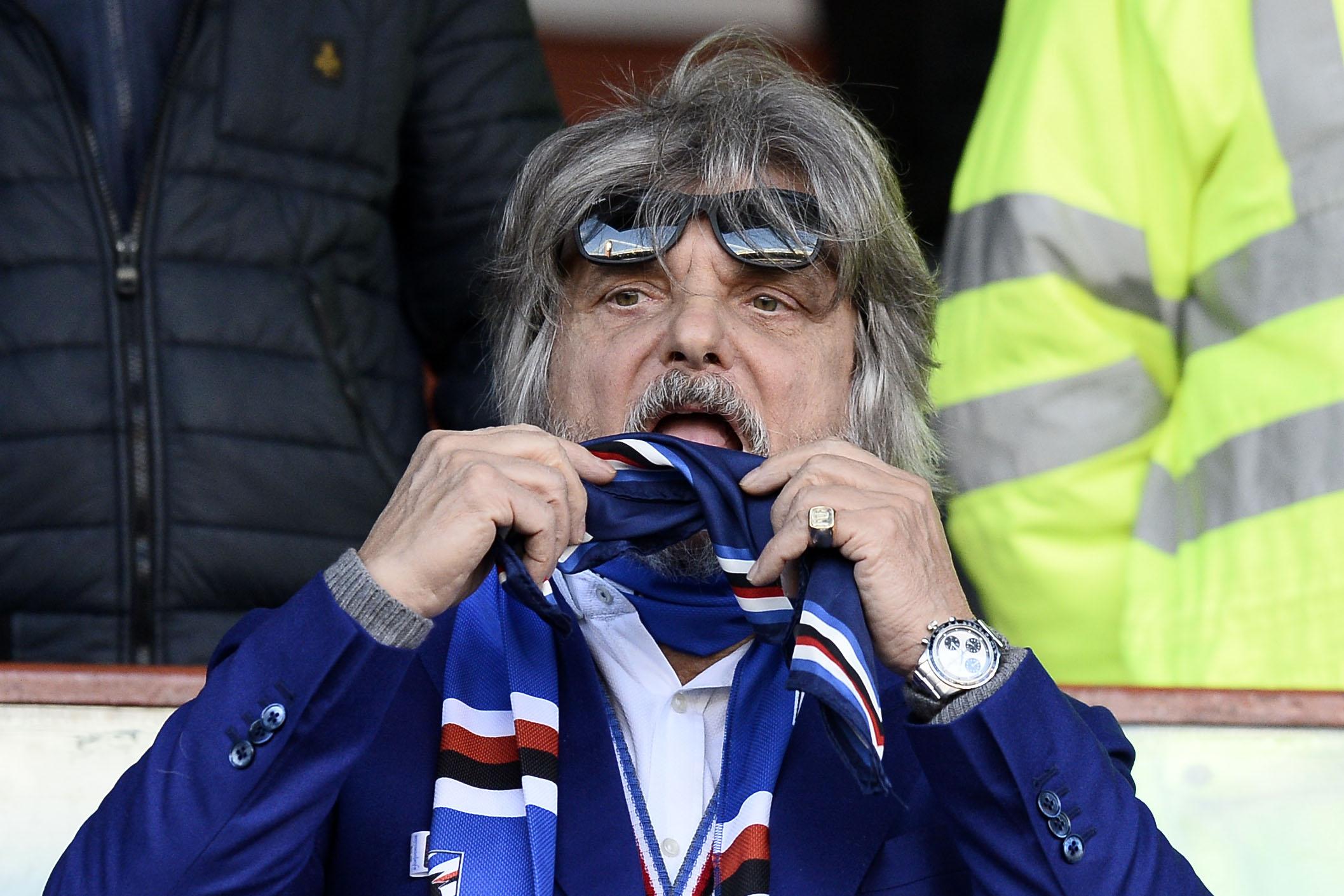 ferrero sciarpa tribuna gennaio 2015 ifa