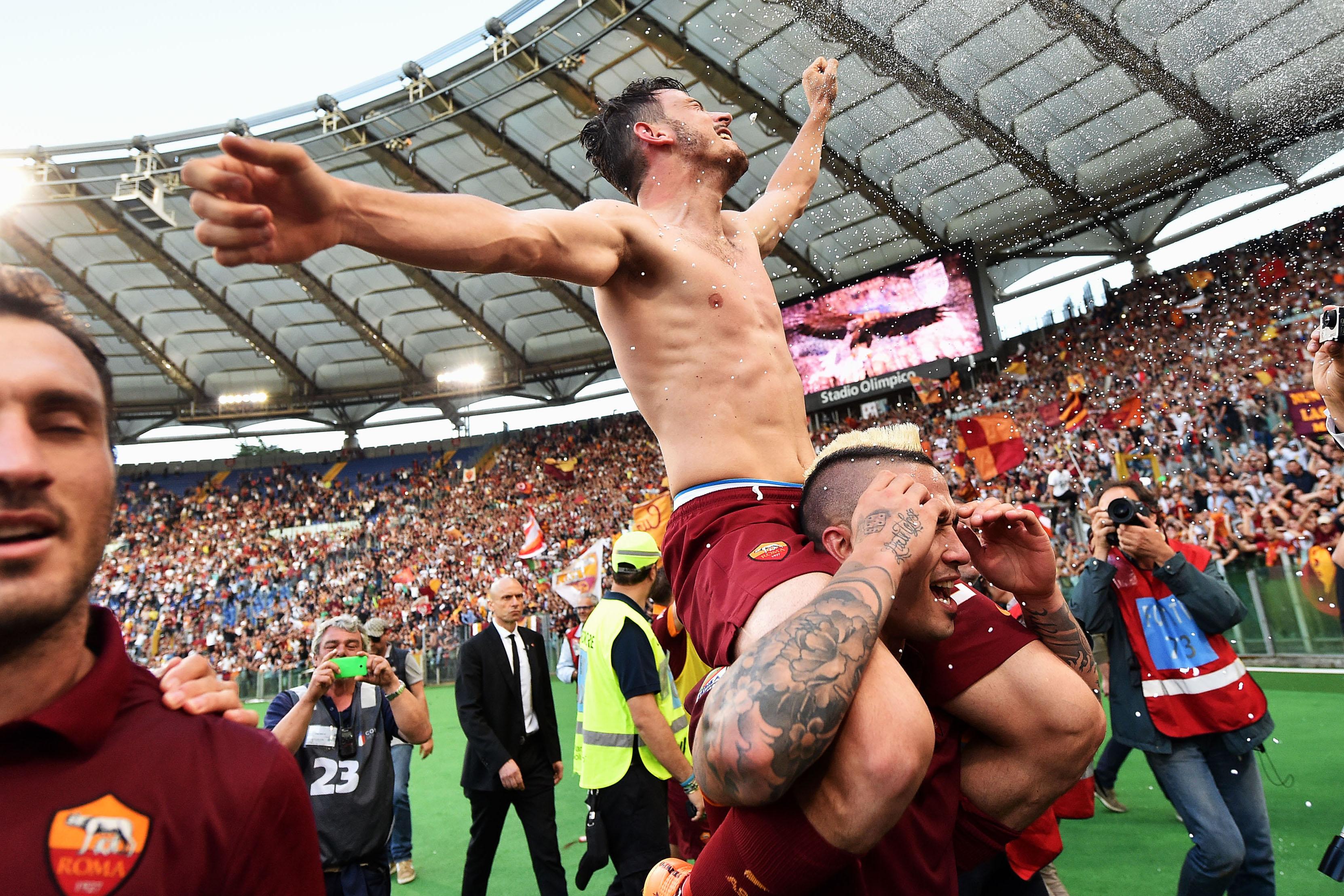 florenzi esultanza roma maggio 2015 ifa