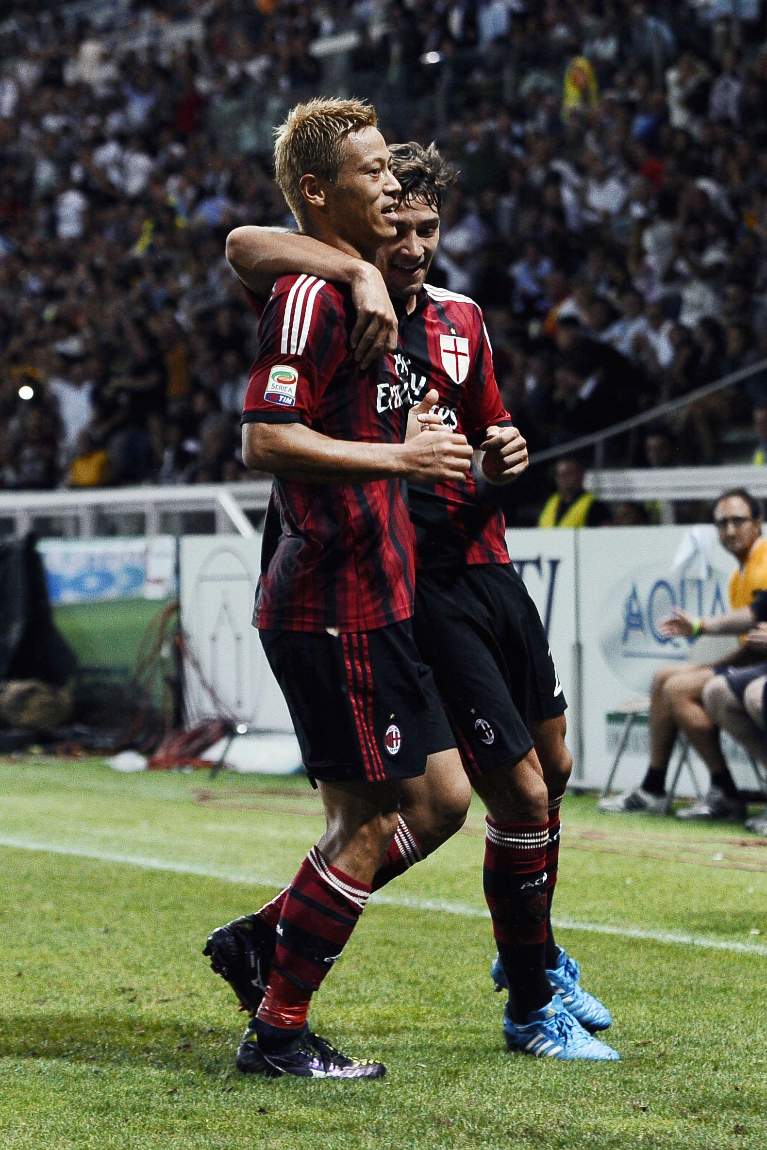 honda esulta milan settembre 2014 ifa