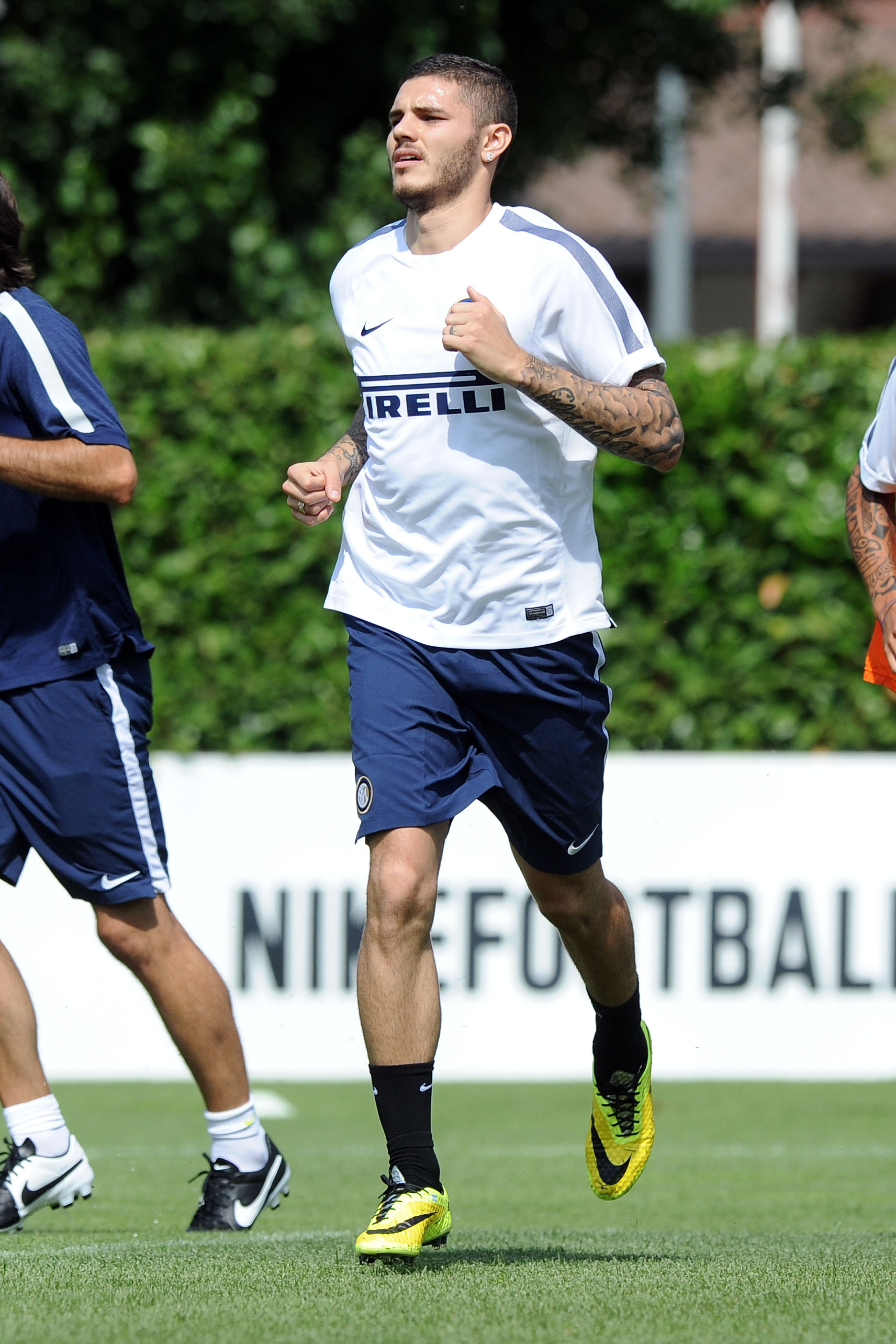 icardi allenamento inter luglio 2014