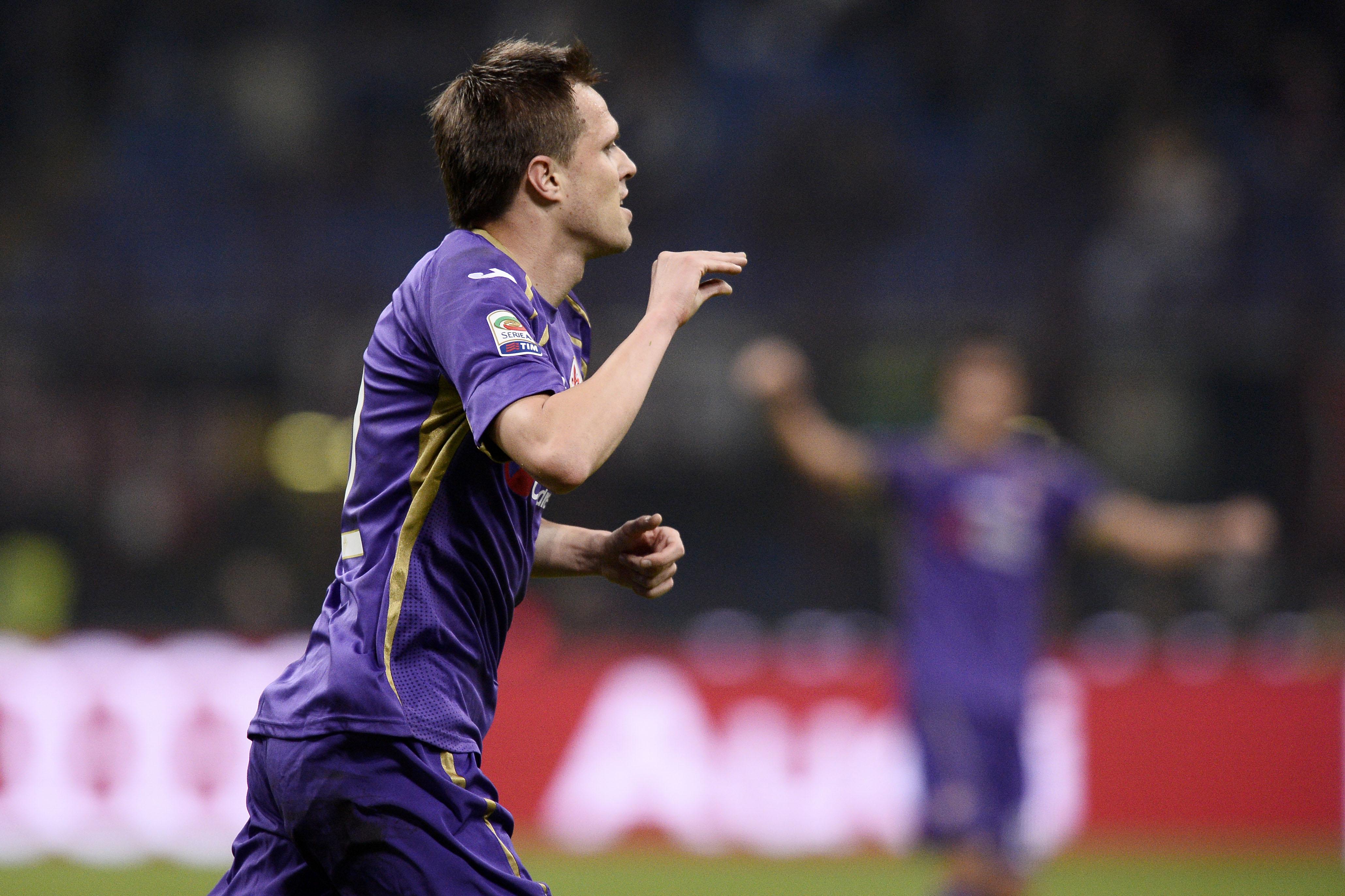 ilicic esulta fiorentina ottobre 2014 ifa