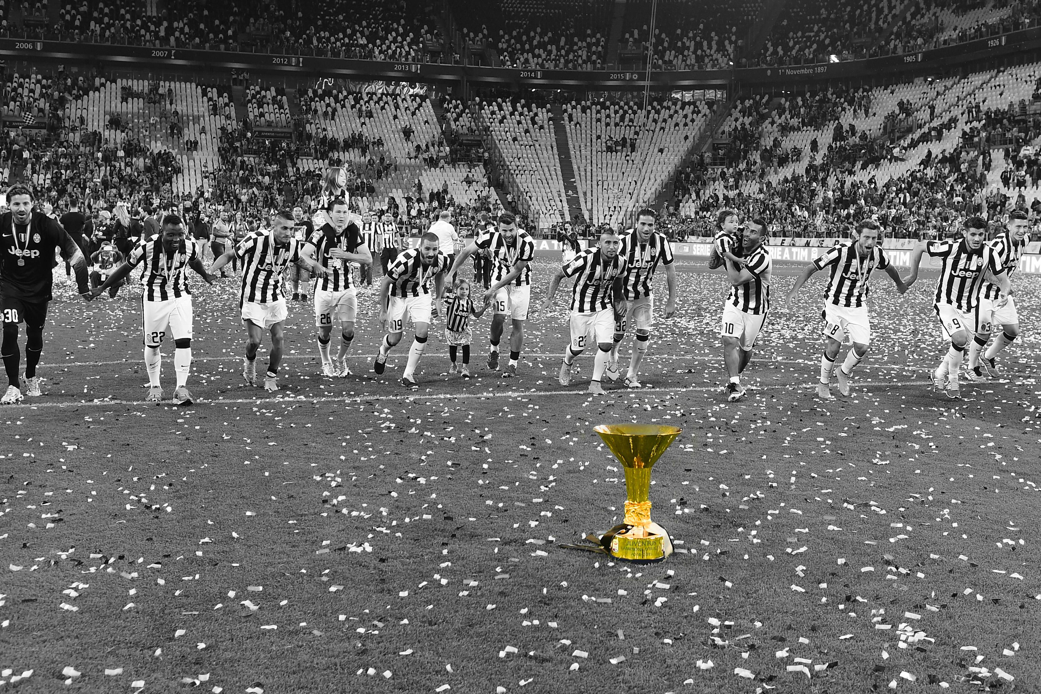 juventus esulta scudetto maggio 2015 ifa