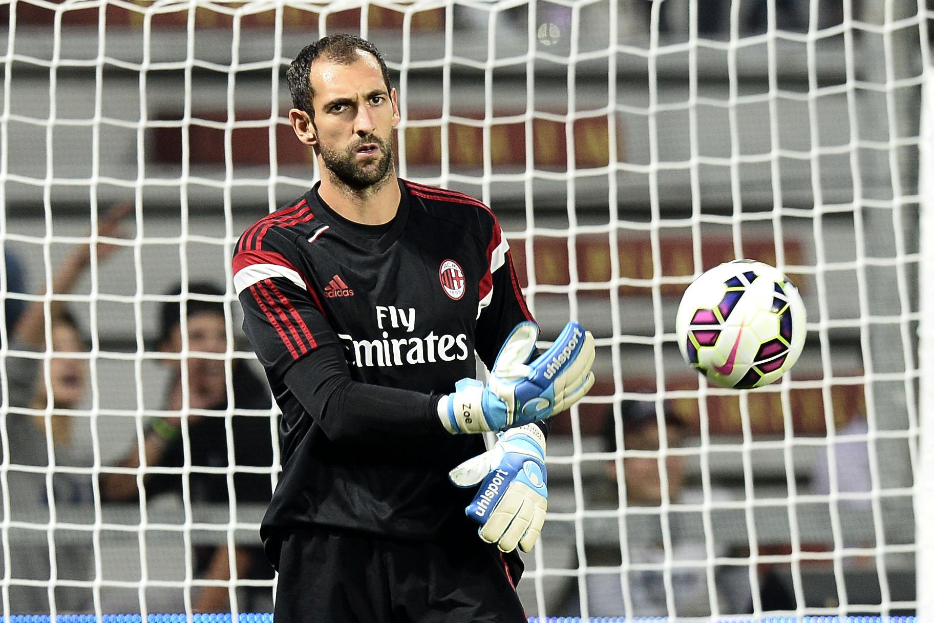 lopez diego riscaldamento milan agosto 2014 ifa